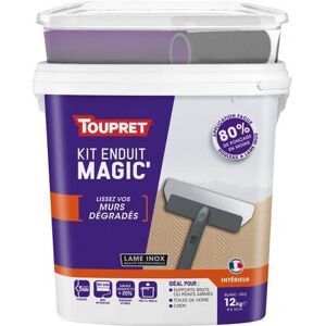 Kit de yeso Toupret MAGG12K - Interior, Grosor Grande, Listo para Pintar Kit de yeso Toupret MAGG12K - Interior, Grosor Grande, Listo para Pintar
