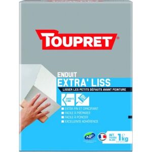Mastic Blanc pour Murs - Poudre de Lissage Extra'Liss 1kg - Intérieur & Extérieur - Publicité Mastic Blanc pour Murs - Poudre de Lissage Extra'Liss 1kg - Intérieur & Extérieur - Publicité
