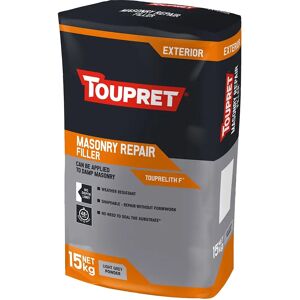 Toupret TOUTTTHR15 Exterior Masonry Repair Filler - 15kg Toupret TOUTTTHR15 Exterior Masonry Repair Filler - 15kg