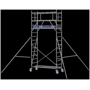 TUBESCA COMABI Modèle 22403630 - Échafaudage Mobile en Aluminium - Hauteur Max 4,85m - Publicité TUBESCA COMABI Modèle 22403630 - Échafaudage Mobile en Aluminium - Hauteur Max 4,85m - Publicité