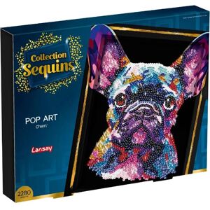 Kit de manualidades con lentejuelas - Perro - Desde 14 años Kit de manualidades con lentejuelas - Perro - Desde 14 años