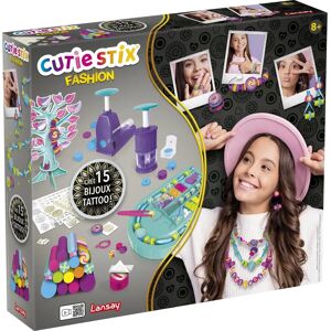 Perles de verre Lansay Cutie Stix - Création de bijoux pour enfants 6+ Perles de verre Lansay Cutie Stix - Création de bijoux pour enfants 6+