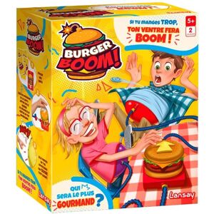 Lansay Burger Boom - Juego de Mesa Multicolor para 2 Jugadores Lansay Burger Boom - Juego de Mesa Multicolor para 2 Jugadores