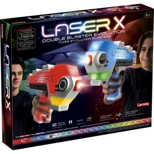 Lansay Laser X - Double Blaster évolution - Arme jouet - Publicité Lansay Laser X - Double Blaster évolution - Arme jouet - Publicité