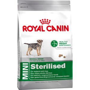 Royal Canin Mini Sterilised - Ração seca para cães pequenos, 8kg Royal Canin Mini Sterilised - Ração seca para cães pequenos, 8kg
