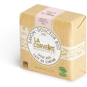 Savon Bio au Lait de Chèvre La Corvette - 100g - Publicité Savon Bio au Lait de Chèvre La Corvette - 100g - Publicité