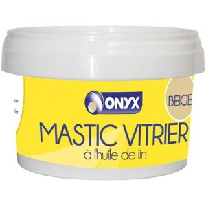 ONYX - Ardea 050 - Beige - 500 g - Mastic vitrier - Publicité ONYX - Ardea 050 - Beige - 500 g - Mastic vitrier - Publicité