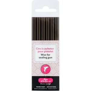 J.Herbin Modèle 35812T - Cires en Bâton à Basse Température - Chocolat - Publicité J.Herbin Modèle 35812T - Cires en Bâton à Basse Température - Chocolat - Publicité