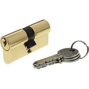 BRICARD 30101 Cylindre de serrure double entrée en laiton - Publicité BRICARD 30101 Cylindre de serrure double entrée en laiton - Publicité