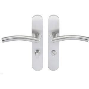 BRICARD 666475 RVS Deurhandgreep Set - Satijnafwerking BRICARD 666475 RVS Deurhandgreep Set - Satijnafwerking
