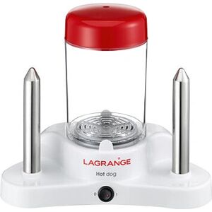 LAGRANGE Hot Dog Maker - 1,5L - 370W - Rosso, Trasparente, Bianco - Macchina per Hot Dog LAGRANGE Hot Dog Maker - 1,5L - 370W - Rosso, Trasparente, Bianco - Macchina per Hot Dog