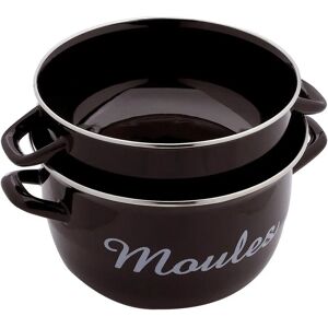 Baumalu Modèle 312838 - Marmite en acier émaillé - 24cm - Publicité Baumalu Modèle 312838 - Marmite en acier émaillé - 24cm - Publicité