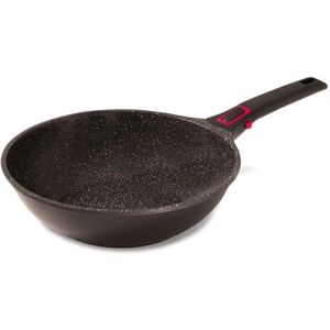 Baumalu Noir 30cm Granit Pro Céramique Wok - Poêle Wok - Publicité Baumalu Noir 30cm Granit Pro Céramique Wok - Poêle Wok - Publicité