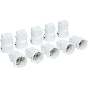 BigBuy Tools B22-E27 Lampenadapter - Wit - Lampenadapter BigBuy Tools B22-E27 Lampenadapter - Wit - Lampenadapter