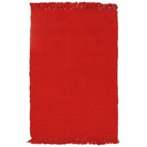 Tapis rectangle en coton simple de The Deco Factory - Rouge - Décoration maison - Publicité Tapis rectangle en coton simple de The Deco Factory - Rouge - Décoration maison - Publicité