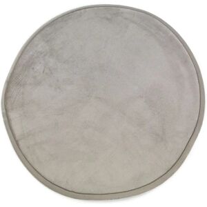 Tapis Rond en Microfibre Écru - Effet Moiré Extra-doux - Antidérapant - 70cm - Publicité Tapis Rond en Microfibre Écru - Effet Moiré Extra-doux - Antidérapant - 70cm - Publicité