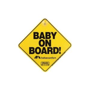 Placa Bebeconfort Baby On Board - Amarela - 12,5cm Placa Bebeconfort Baby On Board - Amarela - 12,5cm