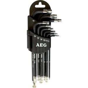 Juego de 9 llaves Torx AEG - Negro Juego de 9 llaves Torx AEG - Negro