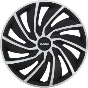 WRC Radkappen 14" Set von 4 Bicolor Grau/Schwarz WRC Radkappen 14" Set von 4 Bicolor Grau/Schwarz