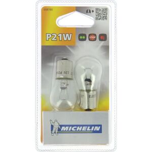 Michelin Modèle 008780 - Ensemble de 2 ampoules P21W 12V - Publicité Michelin Modèle 008780 - Ensemble de 2 ampoules P21W 12V - Publicité
