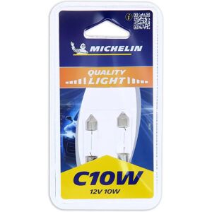 Michelin 8787 Lampe Auto - 2 C10W 12V Set - Publicité Michelin 8787 Lampe Auto - 2 C10W 12V Set - Publicité