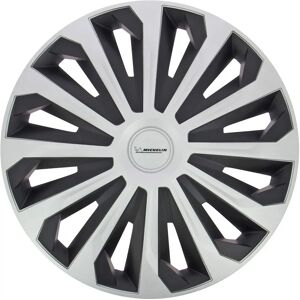 Michelin NVS 04 Hubcaps - 15'' Bicolore Set of 4 Michelin NVS 04 Hubcaps - 15'' Bicolore Set of 4