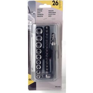 Cartec 233422 Kompakt szerelő szerszámkészlet - 26 darab Cartec 233422 Kompakt szerelő szerszámkészlet - 26 darab