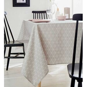 TRADILINGE - Toalha de Mesa - Beige Scandinave - Tablecloth - Publicité TRADILINGE - Toalha de Mesa - Beige Scandinave - Tablecloth - Publicité