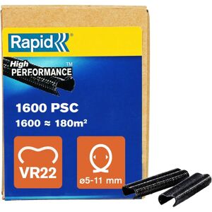 Rapid VR22 Galvanized Fence Hogrings - Black PET Coating Rapid VR22 Galvanized Fence Hogrings - Black PET Coating