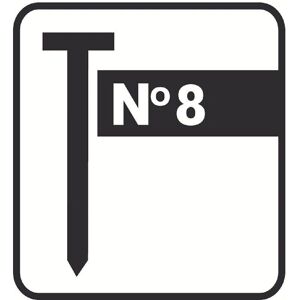 Rapid 40100533 Nails - Galvanized Finish - Fine Point - 8/62/140mm - Finish Product Rapid 40100533 Nails - Galvanized Finish - Fine Point - 8/62/140mm - Finish Product