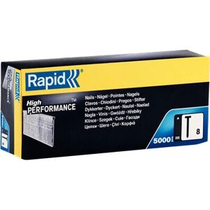 Rapid Nails - 50mm Galvanised Steel Brad Nails - 5000 pcs Rapid Nails - 50mm Galvanised Steel Brad Nails - 5000 pcs