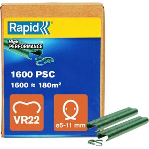 Rapid VR22 Fence Hog Rings - 1600 Pack - Green - Steel Rapid VR22 Fence Hog Rings - 1600 Pack - Green - Steel