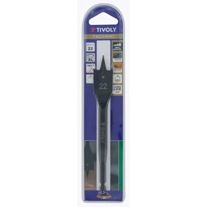 TIVOLY Mèche à bois - 22mm Diamètre, Double Brise-copeaux, Changement Rapide TIVOLY Mèche à bois - 22mm Diamètre, Double Brise-copeaux, Changement Rapide