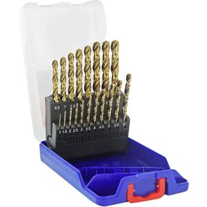 Tivoly 11455070015 Metal Drill Set 19pcs - Cobalt 5% - 1-10mm - Cross Tip Tivoly 11455070015 Metal Drill Set 19pcs - Cobalt 5% - 1-10mm - Cross Tip