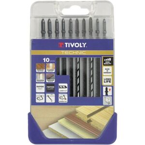 Tivoly Model - 10-piece Jigsaw Blade Set for Wood Tivoly Model - 10-piece Jigsaw Blade Set for Wood