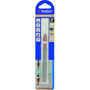 Trapano Tivoly per vetro e piastrelle - 6 mm, 10 mm di asta Trapano Tivoly per vetro e piastrelle - 6 mm, 10 mm di asta
