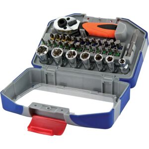 Tivoly Set of 34 Torsion Bits and Sockets - Screwdriver Bits Tivoly Set of 34 Torsion Bits and Sockets - Screwdriver Bits