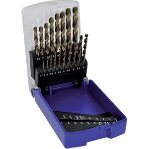 Tivoly 11468570015 Cobalt Drill Set - 19 Pieces, 1-10mm, Cross Tip Tivoly 11468570015 Cobalt Drill Set - 19 Pieces, 1-10mm, Cross Tip