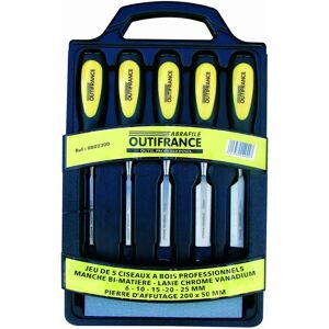OUTIFRANCE Scalpello per legno - Manico bimateriale - 8 mm OUTIFRANCE Scalpello per legno - Manico bimateriale - 8 mm