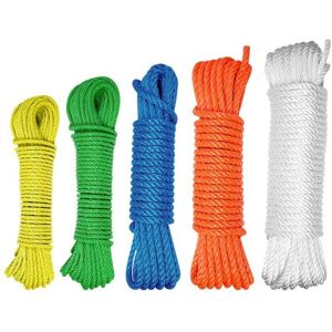 OUTIFRANCE - Corda in polipropilene - Giallo 8mm - 25m - 750g - Corda OUTIFRANCE - Corda in polipropilene - Giallo 8mm - 25m - 750g - Corda