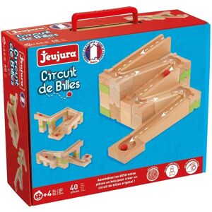 Circuito de canicas Jeujura de 40 piezas - Juego de construcción en madera Circuito de canicas Jeujura de 40 piezas - Juego de construcción en madera