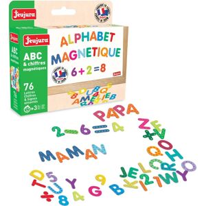 Conjunto de letras y números magnéticos Jeujura - Juguete de manualidades Conjunto de letras y números magnéticos Jeujura - Juguete de manualidades