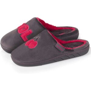 Isotoner Junior Cool Gris Foncé - Chaussons pour Enfants - Publicité Isotoner Junior Cool Gris Foncé - Chaussons pour Enfants - Publicité