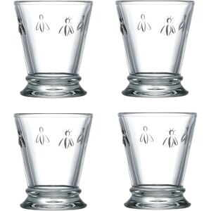 La Rochere Set of 4 Bee Tumblers - 26cl Glasses La Rochere Set of 4 Bee Tumblers - 26cl Glasses