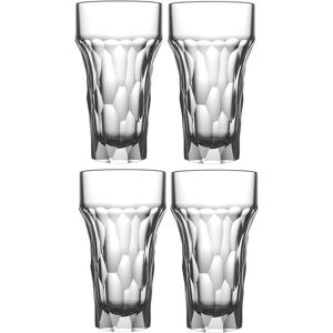 La Rochère Silex ølglass - 43cl, sett med 4 - Holdbart, Frankrike La Rochère Silex ølglass - 43cl, sett med 4 - Holdbart, Frankrike
