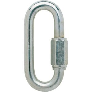 Maillon de chaîne Chapuis - 66 mm, fil 7 mm - Acier zingué - Relie des chaînes - Publicité Maillon de chaîne Chapuis - 66 mm, fil 7 mm - Acier zingué - Relie des chaînes - Publicité