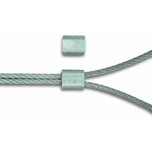 Chapuis VMAN40 Set van 2 aluminium sleeves - Kabelklem Chapuis VMAN40 Set van 2 aluminium sleeves - Kabelklem