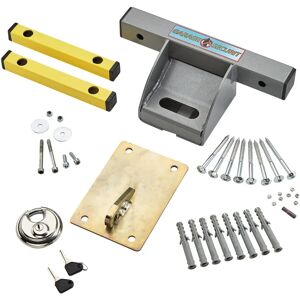 Serrure en acier Mottez pour garage avec 3 clés - Universel - Publicité Serrure en acier Mottez pour garage avec 3 clés - Universel - Publicité