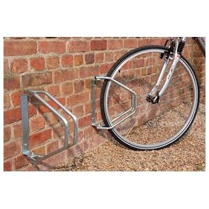 Mottez B049Q Wand Fahrradhalterung - Für 1 Fahrrad - Verzinkter Stahl Mottez B049Q Wand Fahrradhalterung - Für 1 Fahrrad - Verzinkter Stahl