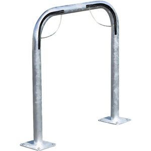 Suport pentru biciclete Mottez - 75cm, metal, pentru două biciclete Suport pentru biciclete Mottez - 75cm, metal, pentru două biciclete